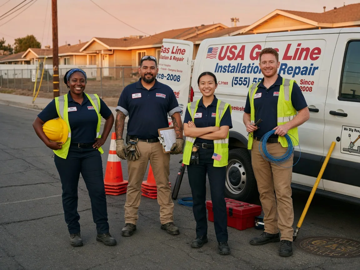 Gas Line Installation company in Callender, IA